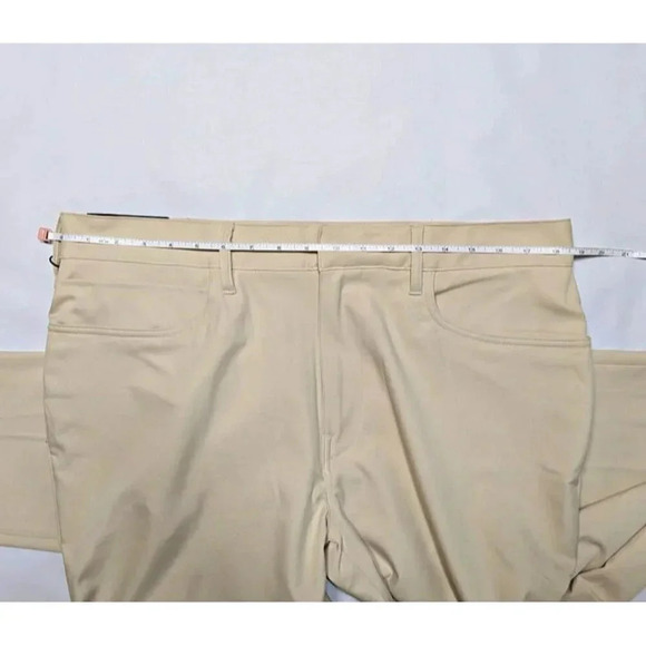 RLX Ralph Lauren Men's Active Fit Performance Twill Pants Basic Sand Size 36x32 - Picture 7 of 8